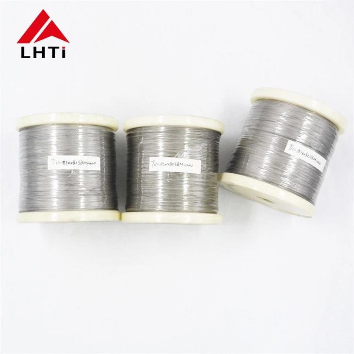 Alambre de soldadura de titanio con alambre de titanio puro ASTM F136/F1341